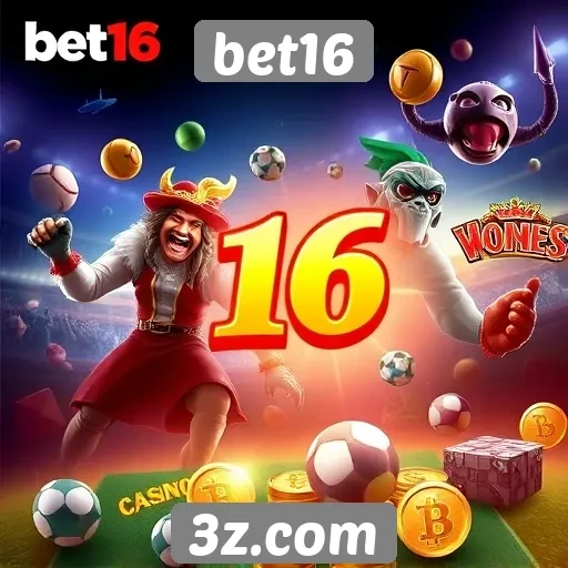 Diversidade de jogos disponíveis na plataforma bet16